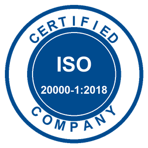 ISO 20000-1:2018 Certified