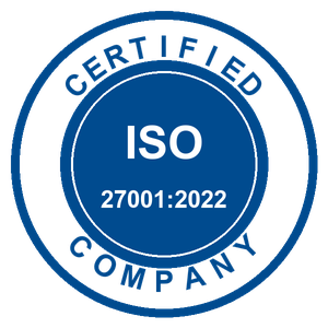 ISO 27001:2022 Certified